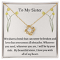 Support Gift For Sister, Inspirational Gift Sister, Strength Gift For Sister, PTSD Gift, Mental Health Gift, Survivor Gift For Sister