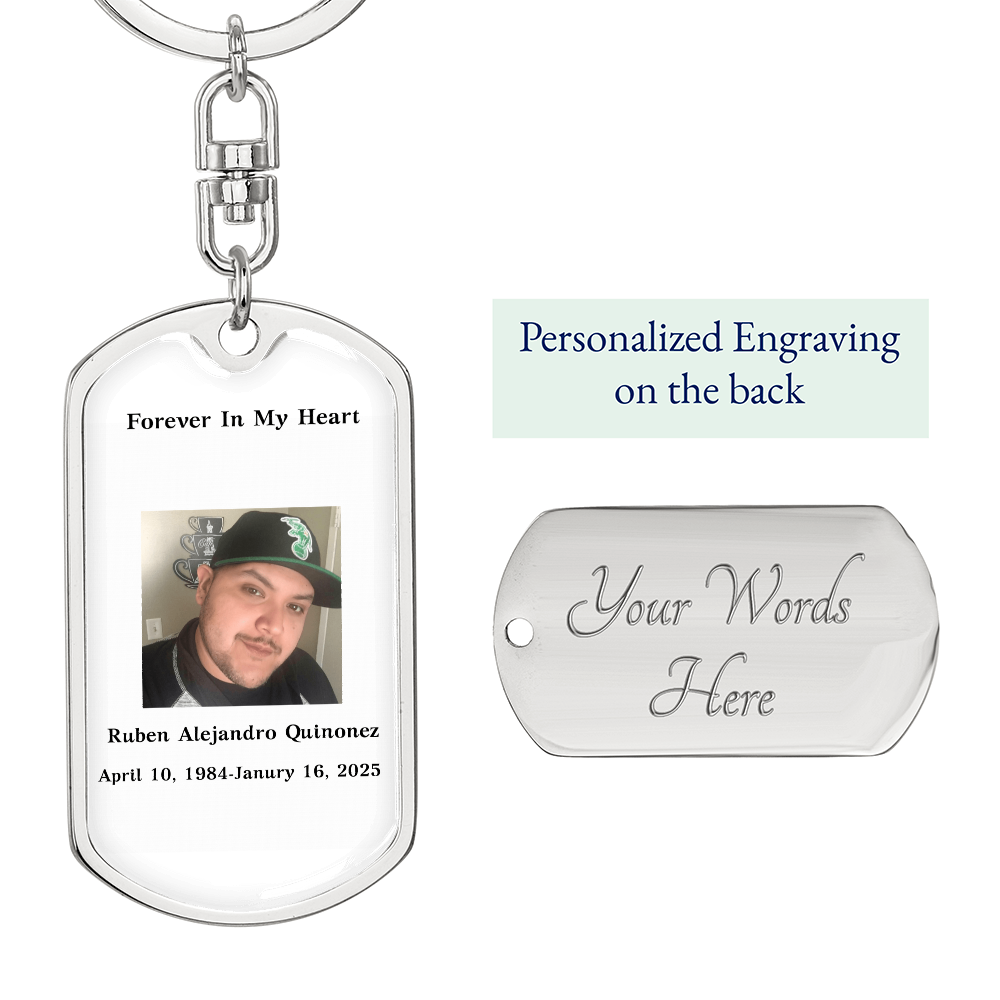 Memorial Dog Tag Necklace