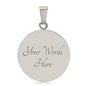 Fight Like a Champion Ovarian Cancer Pendant Necklace, Inspirational Ovarian Cancer Support Jewelry, Inspirational Cancer Support Gift