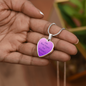 Alzheimer's Awareness Necklace, Alzheimer's Awareness Jewelry, End Alzheimer's Jewelry
