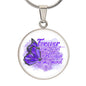 Always on My Mind Memorial Necklace - Remembrance Jewelry Gift - Engravable "Forever in my Heart" Necklace, Bereavement Gift