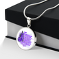 Always on My Mind Memorial Necklace - Remembrance Jewelry Gift - Engravable "Forever in my Heart" Necklace, Bereavement Gift