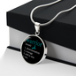 Ovarian Cancer Warrior Pendant Necklace