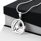 Be Strong, Brave, Fearless, You - Inspirational Necklace - Positive Affirmation Pendant Necklace, Motivational Gift for Strength & Courage