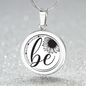 Be Strong, Brave, Fearless, You - Inspirational Necklace - Positive Affirmation Pendant Necklace, Motivational Gift for Strength & Courage