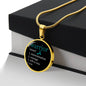 Ovarian Cancer Warrior Pendant Necklace