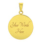 Always on My Mind Memorial Necklace - Remembrance Jewelry Gift - Engravable "Forever in my Heart" Necklace, Bereavement Gift