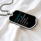 Ovarian Cancer Warrior Necklace, Ovarian Cancer Gift for Survivors and Fighters, Loved One Battling Cancer, Pendant for Strength and Hope