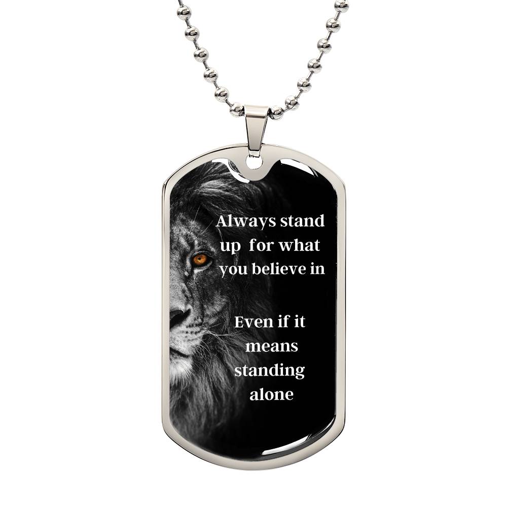Inspirational Lion Necklace