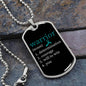 Ovarian Cancer Warrior Necklace, Ovarian Cancer Gift for Survivors and Fighters, Loved One Battling Cancer, Pendant for Strength and Hope