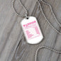 Breast Cancer Warrior Necklace, Meaningful Cancer Support Gift for Survivors and Fighters, Breast Cancer Pendant for Hope and Strength