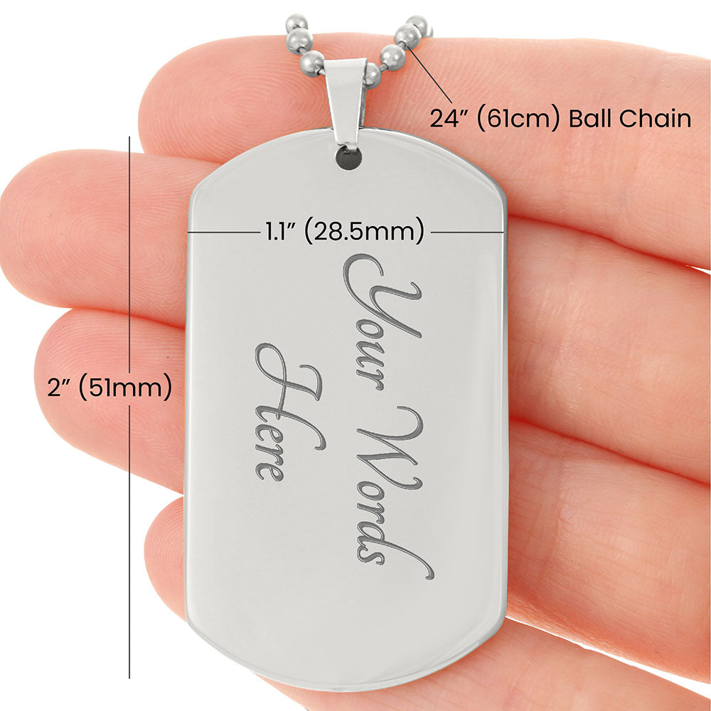 Pet Memorial Name Necklace