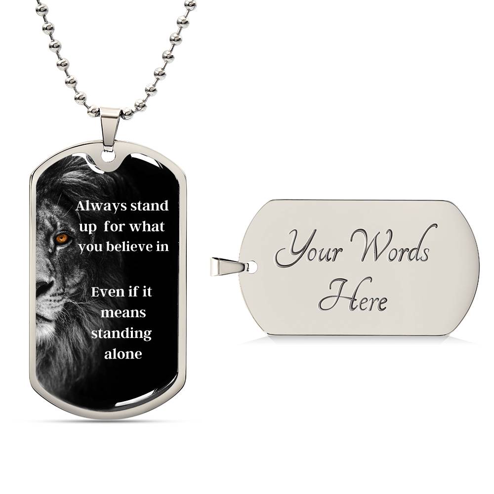 Inspirational Lion Necklace