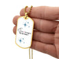 The Magic Is In You, Inspirational Graphic Pendant
