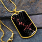 Music Themed Heartbeat Necklace, Artistic Musical Design, Ideal Accessory for Music Lovers, Unique Christmas Gift For Musicians