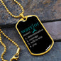 Ovarian Cancer Warrior Necklace, Ovarian Cancer Gift for Survivors and Fighters, Loved One Battling Cancer, Pendant for Strength and Hope