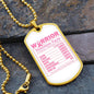 Breast Cancer Warrior Necklace, Meaningful Cancer Support Gift for Survivors and Fighters, Breast Cancer Pendant for Hope and Strength