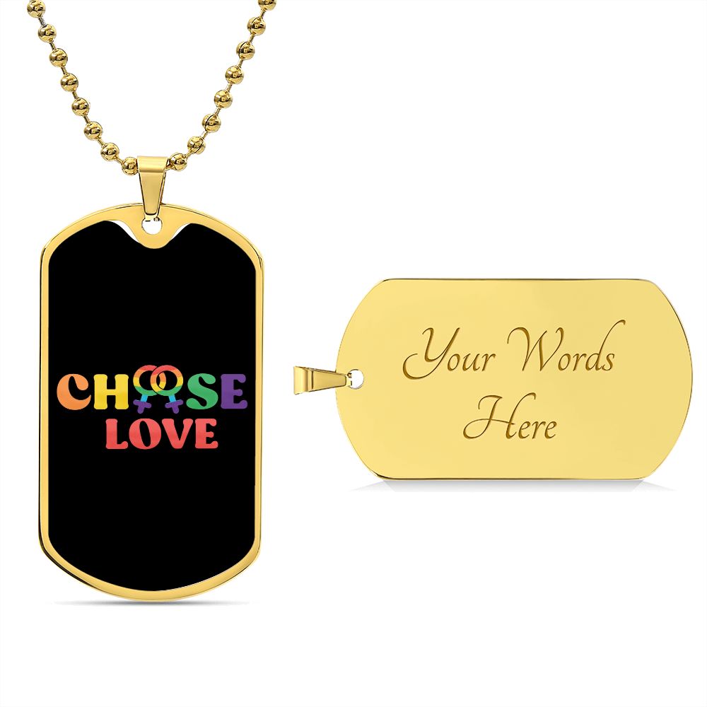Lesbian Pride Interlocking Venus Symbols, Lesbian Pride Choose Love Necklace, Lesbian Symbol Necklace, Lesbian Symbol Gift