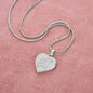 Captivating Horse Heart Pendant Necklace - Beautiful Equestrian Jewelry, Express Your Love for Horses, Great Gift for Horse Lovers