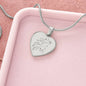Captivating Horse Heart Pendant Necklace - Beautiful Equestrian Jewelry, Express Your Love for Horses, Great Gift for Horse Lovers
