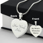 Alzheimer's My Mom's Memories Matter Necklace, Custom Alzheimer's Jewelry, Alzheimer's Mom, Alzheimer's Awareness, Alzheimer's Support