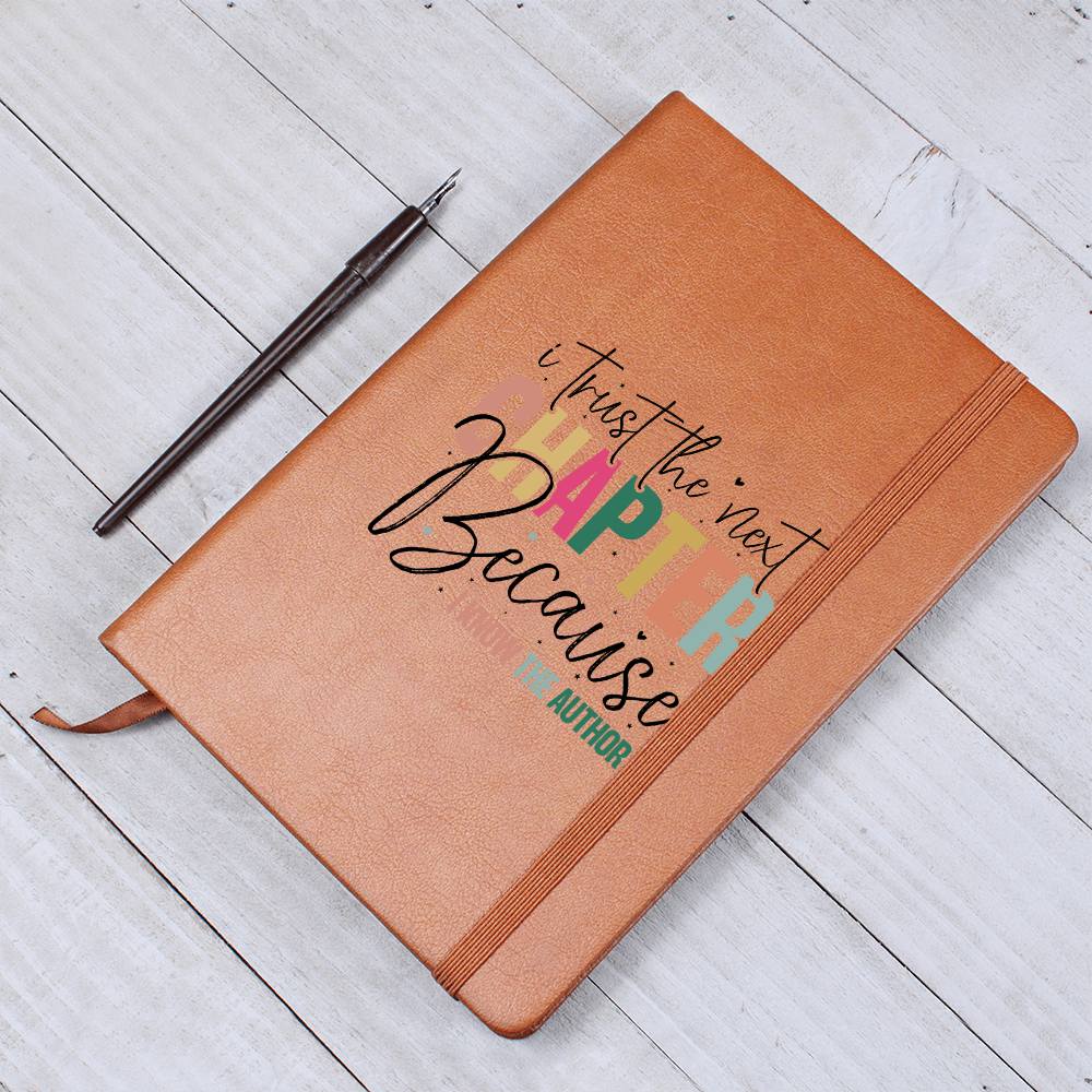 . I Trust The Next Chapter Journal, Inspirational Notebook for Writing and Reflection, Motivational Gift for Writers