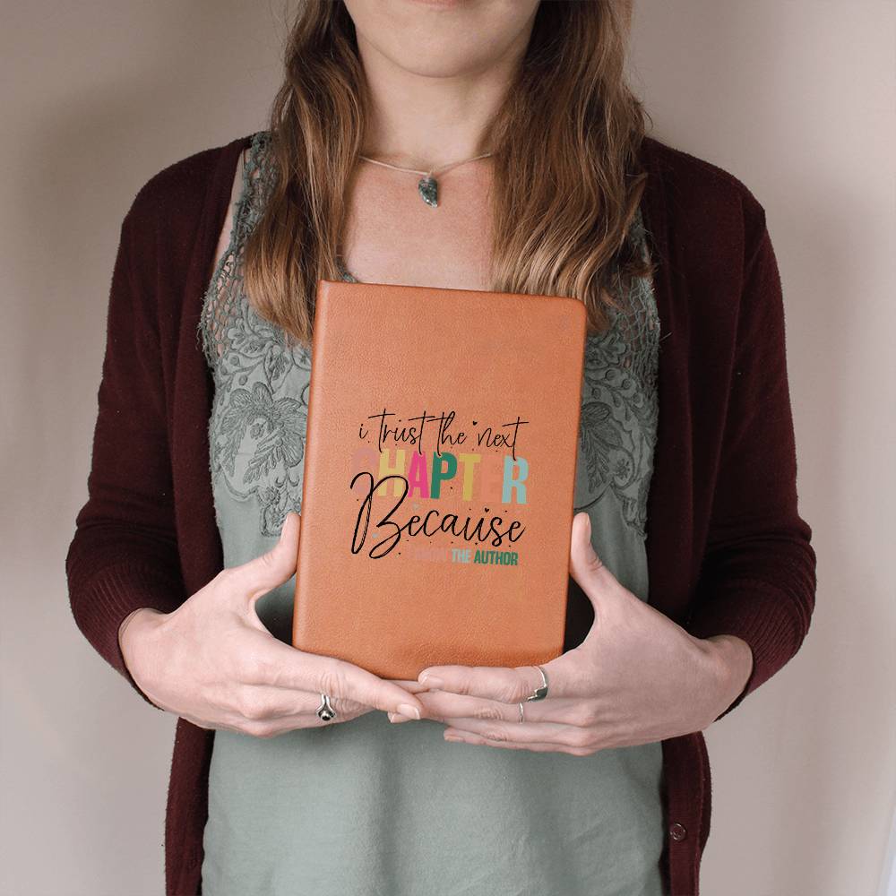 . I Trust The Next Chapter Journal, Inspirational Notebook for Writing and Reflection, Motivational Gift for Writers