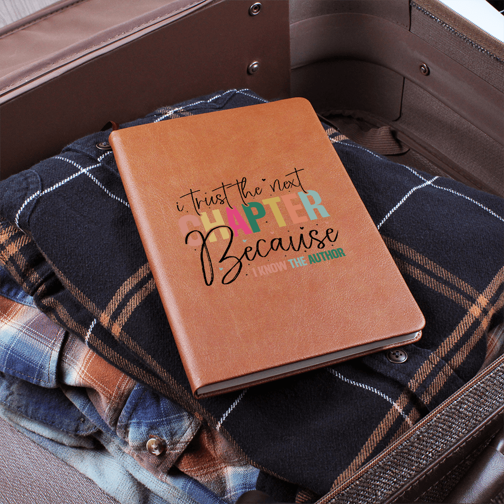 . I Trust The Next Chapter Journal, Inspirational Notebook for Writing and Reflection, Motivational Gift for Writers
