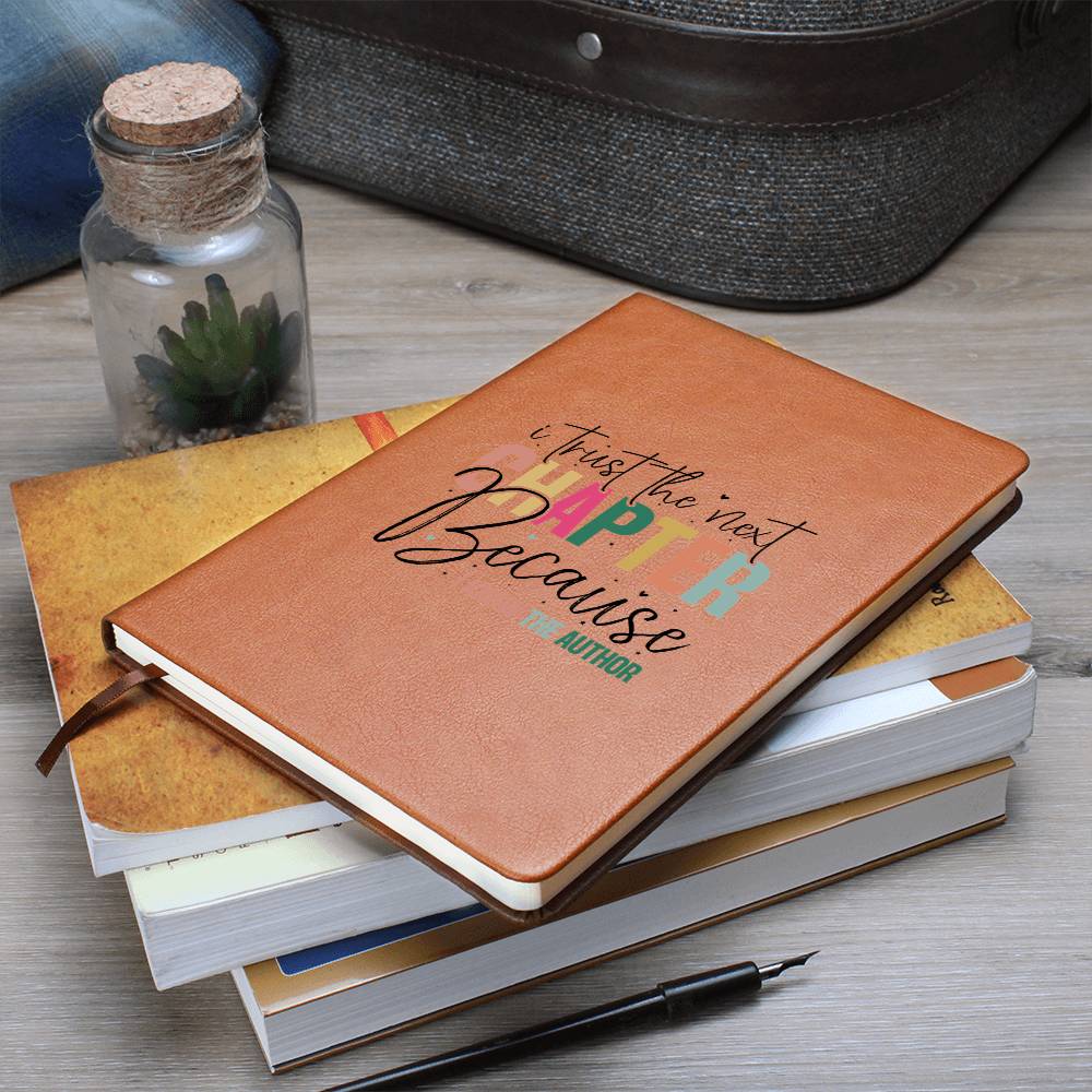 . I Trust The Next Chapter Journal, Inspirational Notebook for Writing and Reflection, Motivational Gift for Writers