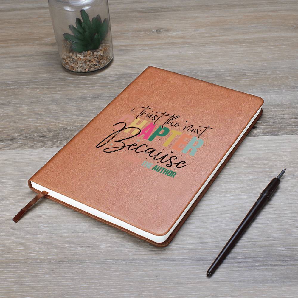 . I Trust The Next Chapter Journal, Inspirational Notebook for Writing and Reflection, Motivational Gift for Writers