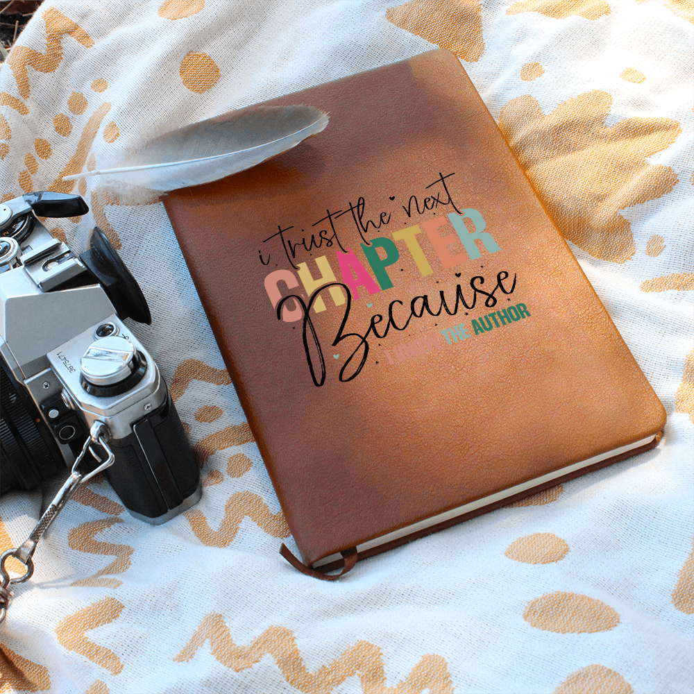 . I Trust The Next Chapter Journal, Inspirational Notebook for Writing and Reflection, Motivational Gift for Writers
