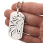 Horse necklace, Personalized horse jewelry, Horse lover gift, Equestrian jewelry, Horse Mom Necklace,