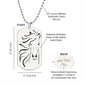 Horse necklace, Personalized horse jewelry, Horse lover gift, Equestrian jewelry, Horse Mom Necklace,