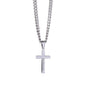 Dad Gift- Engraved Cross Pendant, Thoughtful Thank You Dad Gift, Heartfelt Thank You Keepsake For Father