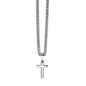 Dad Gift- Engraved Cross Pendant, Thoughtful Thank You Dad Gift, Heartfelt Thank You Keepsake For Father