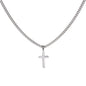 Dad Gift- Engraved Cross Pendant, Thoughtful Thank You Dad Gift, Heartfelt Thank You Keepsake For Father