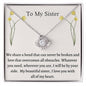 Support Gift For Sister, Inspirational Gift Sister, Strength Gift For Sister, PTSD Gift, Mental Health Gift, Survivor Gift For Sister