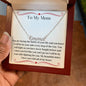 Cancer Support Necklace for Mom, Personalized Cancer Fighter Necklace, Meaningful Cancer Gift for Strength and Hope, Mom Cancer Support Gift
