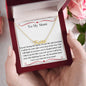 Cancer Support Necklace for Mom, Personalized Cancer Fighter Necklace, Meaningful Cancer Gift for Strength and Hope, Mom Cancer Support Gift