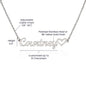 New Mom Labor Gift, Customized Name Necklace, Ideal Push Present, Memorable Gift for New Mothers