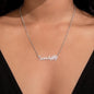 Dog Mom Pet Name Necklace, Personalized Pet Keepsake, Perfect Holiday Gift for Pet Parents, Perfect Gift for Dog Owners