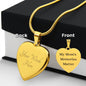 Alzheimer's My Mom's Memories Matter Necklace, Custom Alzheimer's Jewelry, Alzheimer's Mom, Alzheimer's Awareness, Alzheimer's Support