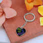 Strut Your Stuff, Peacock, Peacock Keychain, Colorful Peacock, Peacock Keyring, Peacock Gift