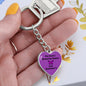 Memories Matter Alzheimers Keychain, Alzheimers Gifts, Alzheimers Awareness Mother, Alzheimers Support Mom