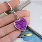 My Grandfather's Memories Matter Alzheimers Keychain, Alzheimers Keychain, Alzheimers Awareness, Alzheimers Support Grandfather, End Alzheimers