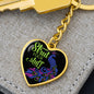 Strut Your Stuff, Peacock, Peacock Keychain, Colorful Peacock, Peacock Keyring, Peacock Gift