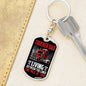 Truck Driver Keychain, Truck Driver Gift, Trucker Dad Gift, Father's Day Gift For Truckers,Trucker Keychain, Gift for Trucker, Dad