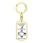 Dogs Should Run The World, Dog Lover Keychain, Dog Humor, Animal Lover Keychain, Gift For Vet Tech, Gift For Veteranarian