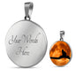 Cat on a Limb Cat Lovers Pendant Necklace with the Option to Engrave - TreasureNoni