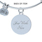 Yoga Pose Circle Charm Bracelet Yoga Lover Charm Bracelet with the Option to Engrave. - TreasureNoni